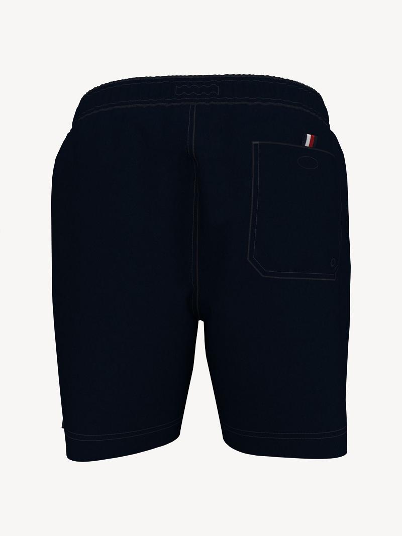 Férfi Tommy Hilfiger Essential solid swim trunk Úszóruhák Kék | HU 880JPQ